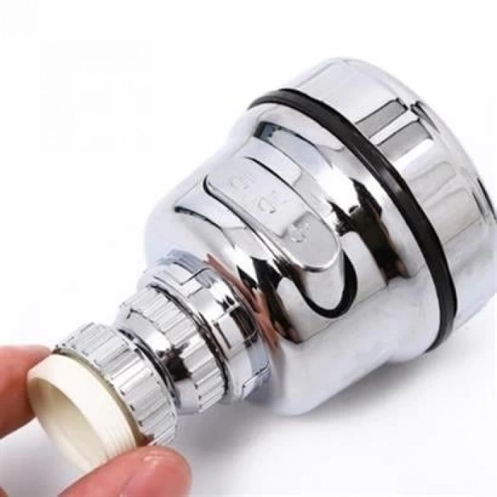 TUFEYO 360 Derece Dönebilen 3 Kademeli Tasarruflu Musluk Başlığı