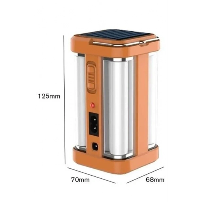 TUFEYO 80 Ledli Süper Güçlü Güneş Enerjisi İle Şarj Olabilen Solar Lamba Asılabilir Işıldak HG-1664