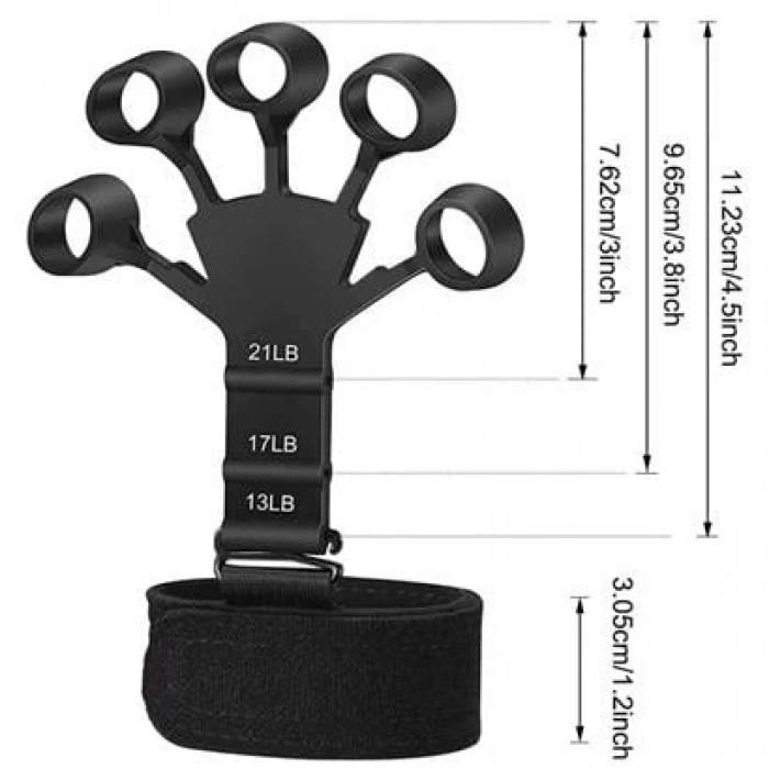 TUFEYO  Esneyebilen Bilek Ve Kol Geliştirici Kavrama Güçlendirici El Parmak Spor Aparat