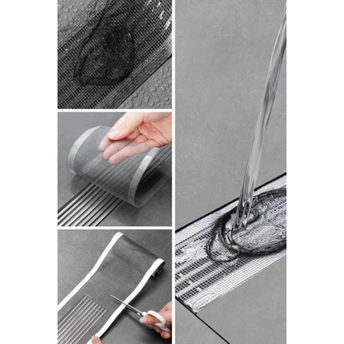 TUFEYO Güçlü Yapışkanlı Pencere Tamir Bandı, Böcek Önleyici Yama Bandı 2 mt x 5 cm