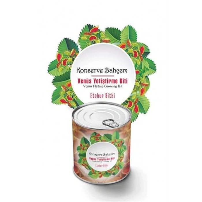 TUFEYO Konserve Bahçem Venüs Et Obur Bitki Yetiştirme Kiti