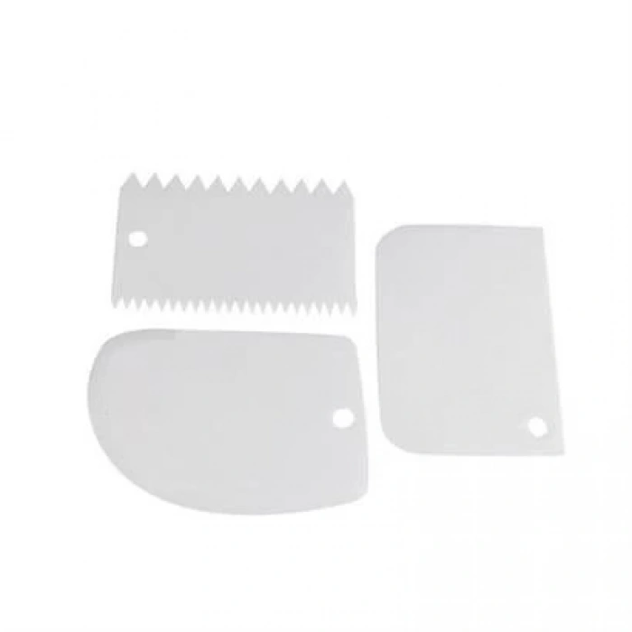 TUFEYO Pasta Hamur Şekillendirici Spatula Kesici Kazıyıcı Dekoratör Set