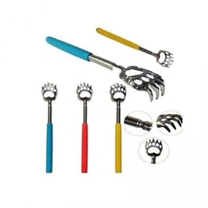 TUFEYO Pratik Kolay Teleskopik Metal Sırt Kaşıma Kaşağı Aleti Aparatı