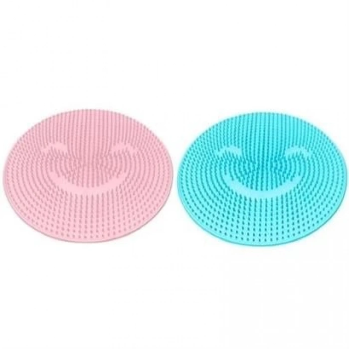 TUFEYO Silikon Fırçalı Banyo Masaj Matı ve  Ayaklar için Topuk Masaj Paspası