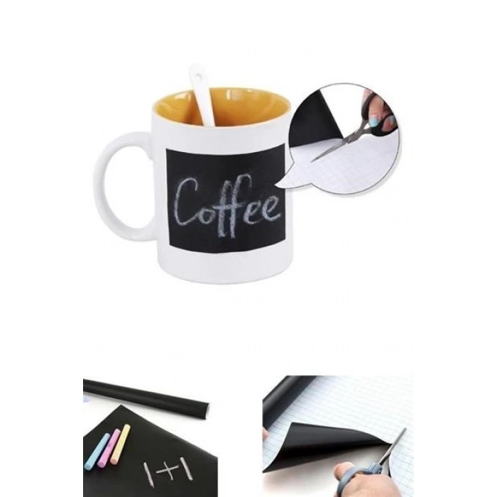 TUFEYO Sticker Rulo Yapışkanlı Çocuk Yazı Yazma Tahtası Yazı Yazma Sticker