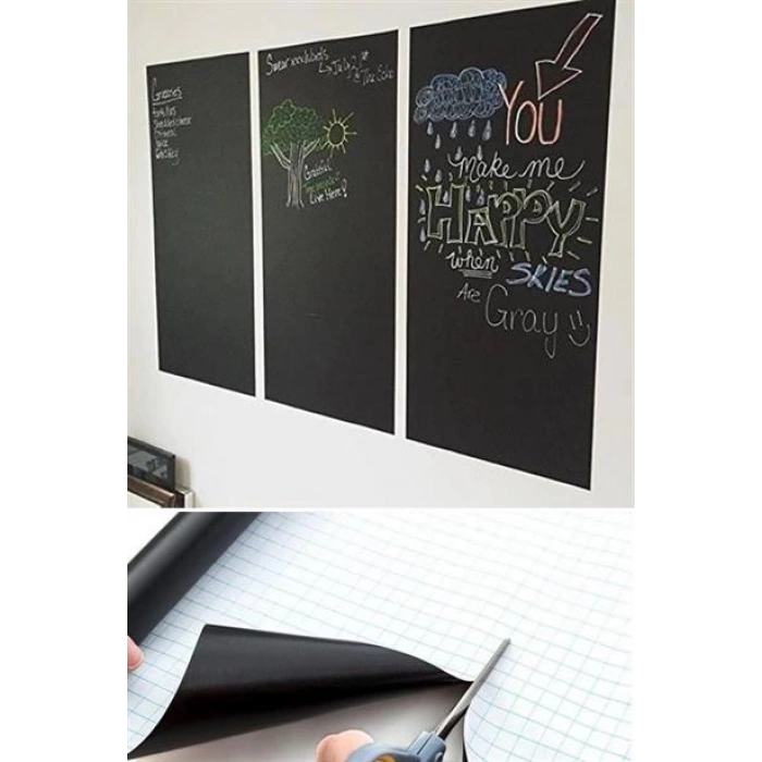 TUFEYO Sticker Rulo Yapışkanlı Çocuk Yazı Yazma Tahtası Yazı Yazma Sticker