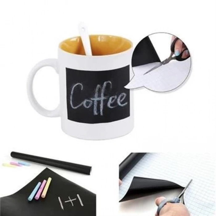 TUFEYO Sticker Rulo Yapışkanlı Çocuk Yazı Yazma Tahtası Yazı Yazma Sticker