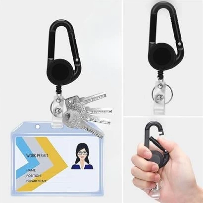 TUFEYO Teleskopik Karabina Anahtarlık