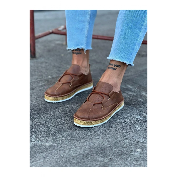 WG015 Taba Erkek Casual Ayakkabı