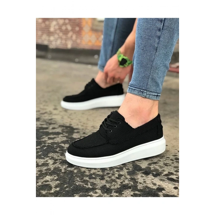 WG503 Siyah Erkek Günlük Ayakkabı