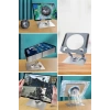 TUFEYO 360 Derece Dönebilen Yükseltilmiş Masaüstü Ayarlanabilir  Metal Tablet Standı