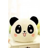 TUFEYO Kalpli Yanaklı Sevimli Panda Yastık