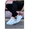 WG029 Beyaz Kalın Taban Casual Erkek Ayakkabı