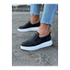 WG049 Siyah Düz Casual Erkek Ayakkabı