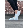 WG061 Beyaz Triko Babet Erkek Casual Ayakkabı
