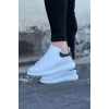 WG095 Beyaz Siyah Erkek Casual Ayakkabı