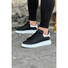 WG095 Siyah Beyaz Erkek Casual Ayakkabı