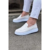 WG161 Beyaz Rugan Erkek Casual Ayakkabı