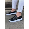 WG161 Siyah Rugan Erkek Casual Ayakkabı