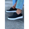 WG506 Siyah Erkek Saraclı Casual Ayakkabı