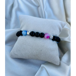 MAVİ SODALİT-DÖKÜM TAŞLI DOĞAL TAŞ BİLEKLİK