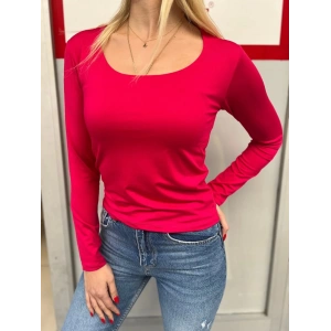 Micro Kare Yaka Body Fuşya - 211.504