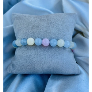 RENKLİ CEYD DOĞAL TAŞ BİLEKLİK