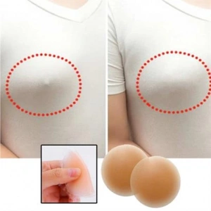 TUFEYO Silikon Göğüs Ucu Kapatıcı Gizleyici Bant Aparat  Nipple Pad