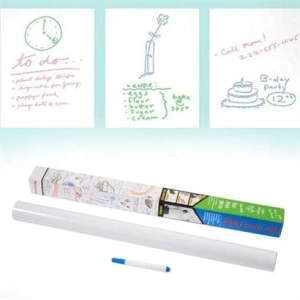 TUFEYO Silinebilir Kalemli Sticker  Duvara Yapışabilen Yazı Tahtası 60x100 cm