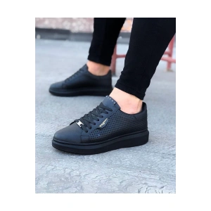 WG01 Kömür Delikli Erkek Yüksek Taban Ayakkabı