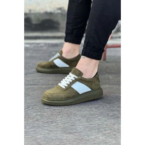 WG011 Haki Süet Erkek Casual Ayakkabı