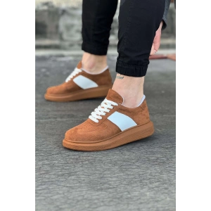 WG011 Taba Süet Erkek Casual Ayakkabı
