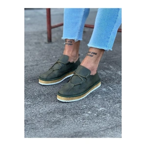 WG015 Haki Erkek Casual Ayakkabı