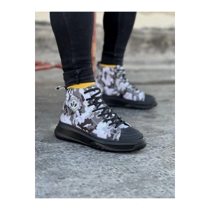 WG017 Acık Askeri Erkek Yarım Bilek Casual Ayakkabı