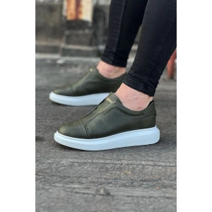 WG023 Haki Günlük Casual Erkek Ayakkabı