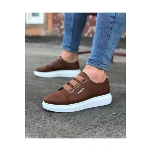 WG026 Taba Kalın Taban Casual Erkek Ayakkabı