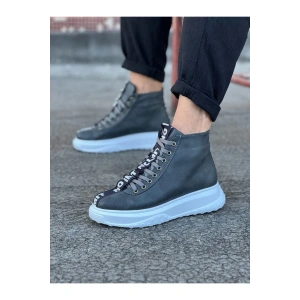 WG03 Gri Erkek Yarım Bilek Bot