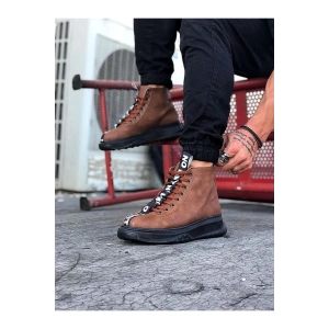 WG03 Taba Kömür Erkek Yarım Bilek Bot