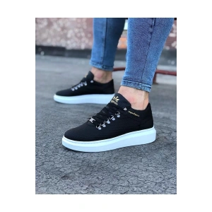 WG047 Siyah Erkek Casual Ayakkabı