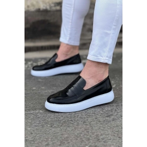 WG161 Siyah Rugan Erkek Casual Ayakkabı