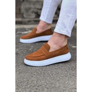 WG161 Taba Süet Erkek Casual Ayakkabı