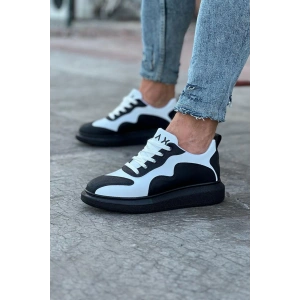 WG301 Kömür Beyaz Erkek Casual Ayakkabı