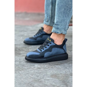 WG301 Kömür Mavi Erkek Casual Ayakkabı