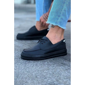 WG506 Kömür Erkek Saraclı Casual Ayakkabı