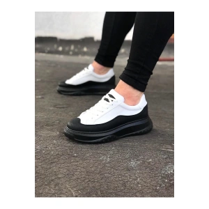 WG507 Kömür Beyaz Erkek Ayakkabı