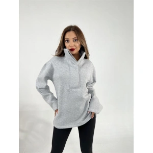 6616 SWEAT-GRİ MELANJ