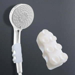 TUFEYO Banyo Duş Başlığı Tutucu Silikon Güçlü Vantuz Vakum Aparatı