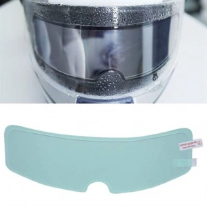 TUFEYO Buğu Önleyici Motosiklet Kaskı Vizörü Su Geçirmez Dayanıklı Çizik Koruma Lens Filmi