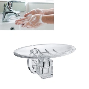 TUFEYO Dekoratif Akrilik Katı Sabunluk Katı Sabun Tutucu Aparat