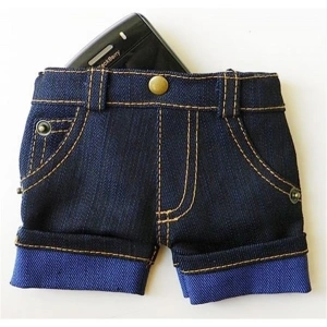 TUFEYO Jean Short Telefon Kılıfı ve Cüzdan